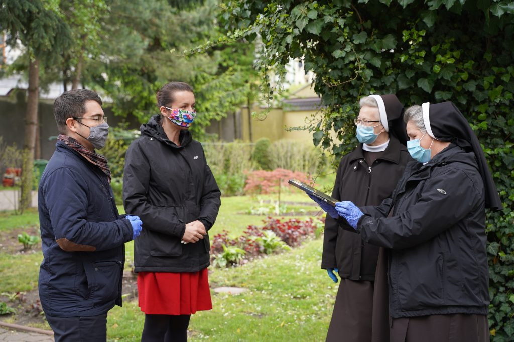 Spotkanie z Siostrami w Zakładzie Opiekuńczo-Leczniczym Zgromadzenia Sióstr Felicjanek w Krakowie