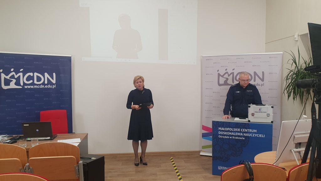 Marta Szałach, prelegent: aspirant Maciej Szmidt