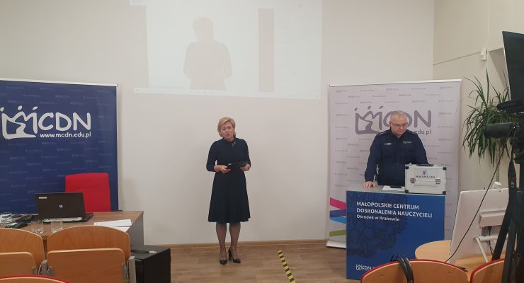 Marta Szałach, prelegent: aspirant Maciej Szmidt