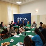 Zygmunt Fryczek (Wicedyrektor MCDN ds. Ośrodka w Nowym Sączu), dr Łukasz Cieślik (Dyrektor MCDN), Magdalena Majka (zastępca prezydenta Nowego Sącza), Miłosz Drożdż (Kierownik Zespołu Zamiejscowego WUP w Nowym Sączu)