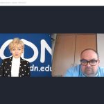 Mariola Kozak nauczyciel konsultant MCDN Ośrodka w Krakowie, dr Marek Makowiec, Uniwersytet Ekonomiczny w Krakowie