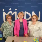 Agnieszka Gietner, nauczyciel doradca metodyczny ds. muzyki, MCDN Ośrodek w Krakowie; Małgorzata Dutka-Mucha, wicedyrektor MCDN ds. Ośrodka w Krakowie; Halina Pulchny, nauczyciel konsultant ds. matematyki, MCDN Ośrodek w Krakowie