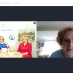 Marek Legutko, przewodniczący OK SNM, Halina Pulchny, nauczyciel konsultant MCDN Ośrodek w Krakowie, Małgorzata Dutka-Mucha wicedyrektor MCDN ds. Ośrodka w Krakowie; Alina Przychoda, prezes Zarządu Głównego Stowarzyszenia Nauczycieli Matematyki