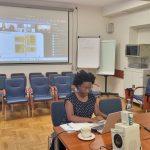 Przedstawiciele europejskich instytucji, podczas spotkania roboczego dotyczącego projektu Digitronics realizowanego w ramach programu Erasmus +.