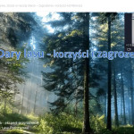 Marcin Widlak- Ostatni z prelegentów, Reprezentant Nadleśnictwa Gorlice Opowiada o zagrożeniach występujących w Polskich Lasach związanych ze spożywaniem roślin bez odpowiedniej wiedzy.