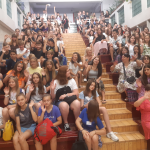 Uczestnicy podczas rozpoczęcia LSMT