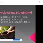Anna Szulc, Nauczycielka matematyki w I Liceum Ogólnokształcącym im. Kazimierza Wielkiego w Zduńskiej Woli, autorka książki „Nowa Szkoła”, wykład Uczenie się matematyki wymaga czasu, docenienia i wsparcia