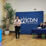 od lewej: Aneta Hajduga, Wojciech Piech, dr Łukasz Cieślik