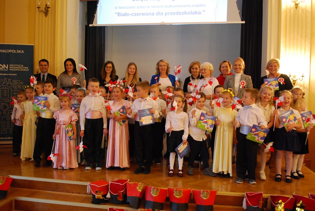 Gala projektu Biało-czerwona dla przedszkolaka