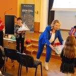 Wręczanie nagród w konkursie plastycznym