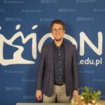 Michał Zatorski – nauczyciel doradca metodyczny ds. geografii, prelegent podczas konferencji