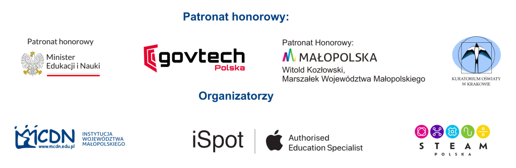 logotypy patronatów honorowych i organizatorów