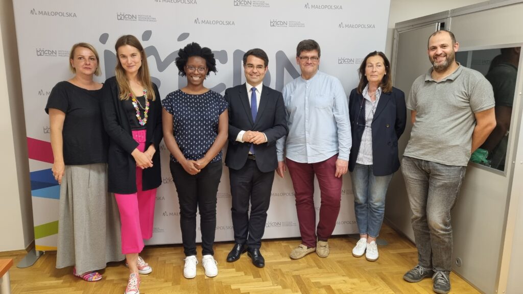 Przedstawiciele projektu "Digitronics" podczas czwartego międzynarodowego spotkania