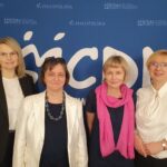 Prelegentki podczas konferencji wraz z wicedyrektor MCDN ds. Ośrodka w Krakowie