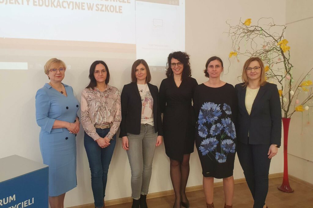 Prelegentki wraz z wicedyrektor ds. Ośrodka w Krakowie