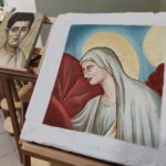 Zdjęcia ukazujące obrazy