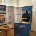 Prelegentka Katarzyna Dobrzańska-Junco