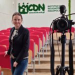 prof. Małgorzata Bogunia-Borowska z Instytutu Socjologii Uniwersytetu Jagiellońskiego w sali konferencyjnej