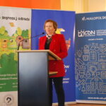 Przywitanie gości przez Wicedyrektor MCDN Ośrodek w Tarnowie Panią Ewę Sojat