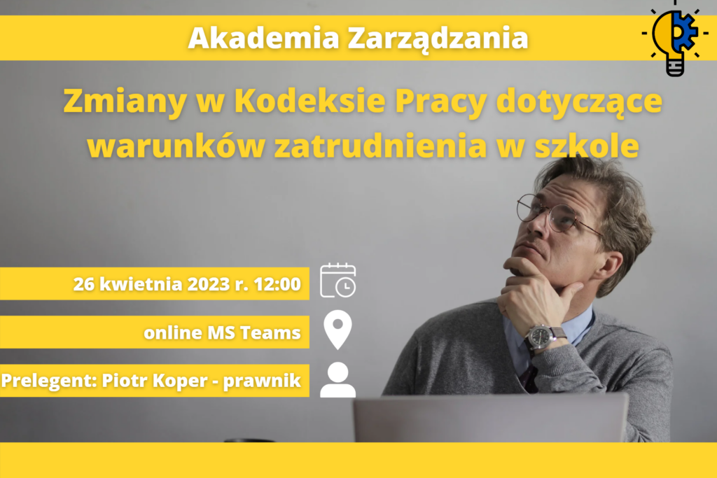 Grafika przedstawiająca informacje podstawowe o szkoleniu