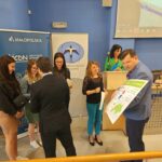 Wręczanie nagród za I miejce