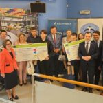 Laureaci III miejsca: Uczniowie z Zespołu Szkół w Libiążu i Uczniowie Zespołu Szkół i Placówek pn. "Centrum dla Niewidomych i Słabowidzących" w Krakowie