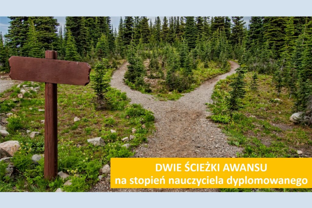 grafika przedstawia drogowskaz na rozstaju dróg