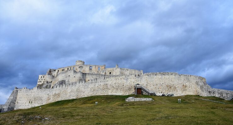 ruiny zamku w Spiszu