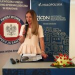 Magdalena Droździk z Wojewódzkiej Stacji Sanitarno-Epidemiologicznej