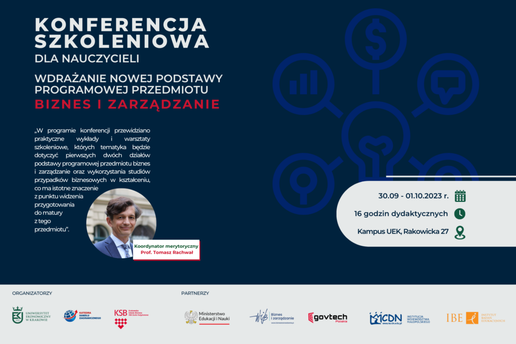 plakat promujący konferencję