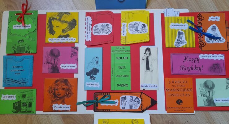 wyklejanka-projekt lapbooka