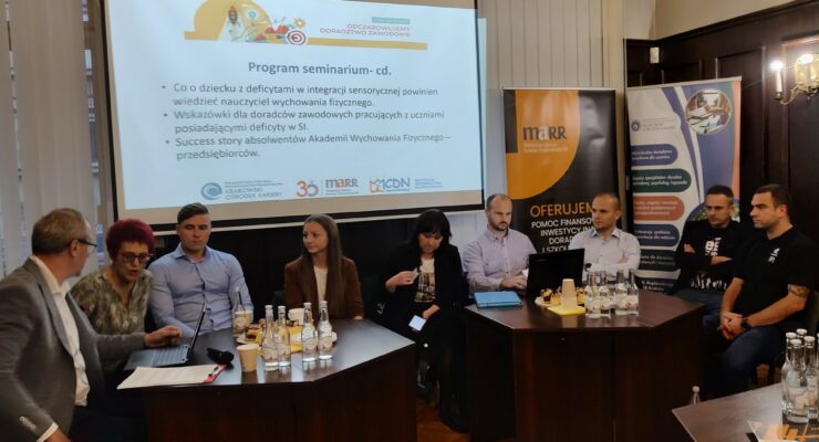 Prelegenci w czasie seminarium