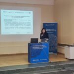 Magdalena Bubula, nauczyciel konsultant MCDN Ośrodka w Nowym Sączu, prowadząca konferencję