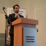 dr Łukasz Cieślik, Dyrektor MCDN podczas przemówienia