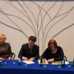 Uroczyste podpisanie porozumienia w sprawie współpracy MCDN Oraz Uniwersytetu Ignatianum w Krakowie