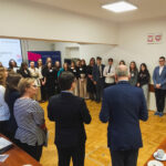 Uczestnicy II edycji konkursu "Bądź nowoczesnym przedsiębiorcą w swojej Ojczyźnie"