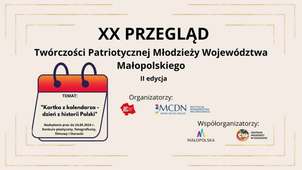 XX Przegląd Twórczości Patriotycznej - grafika