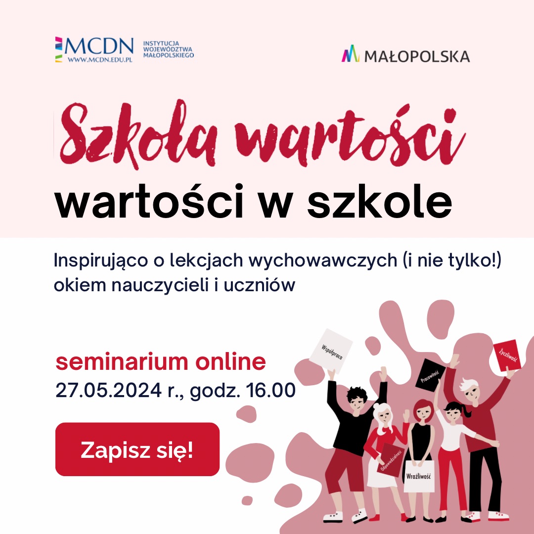 plakat promujący seminarium