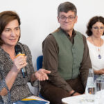 od lewej: Agata Wójcik doradca metodyczny w zakresie języka polskiego, Mariusz Stinia - nauczyciel konsultant ds. nauczania języków obcych, Katarzyna Cieciura – nauczyciel konsultant ds. edukacji przedszkolnej i wczesnoszkolnej