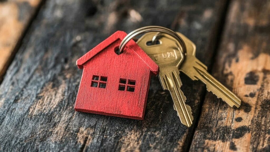 domek, klucze