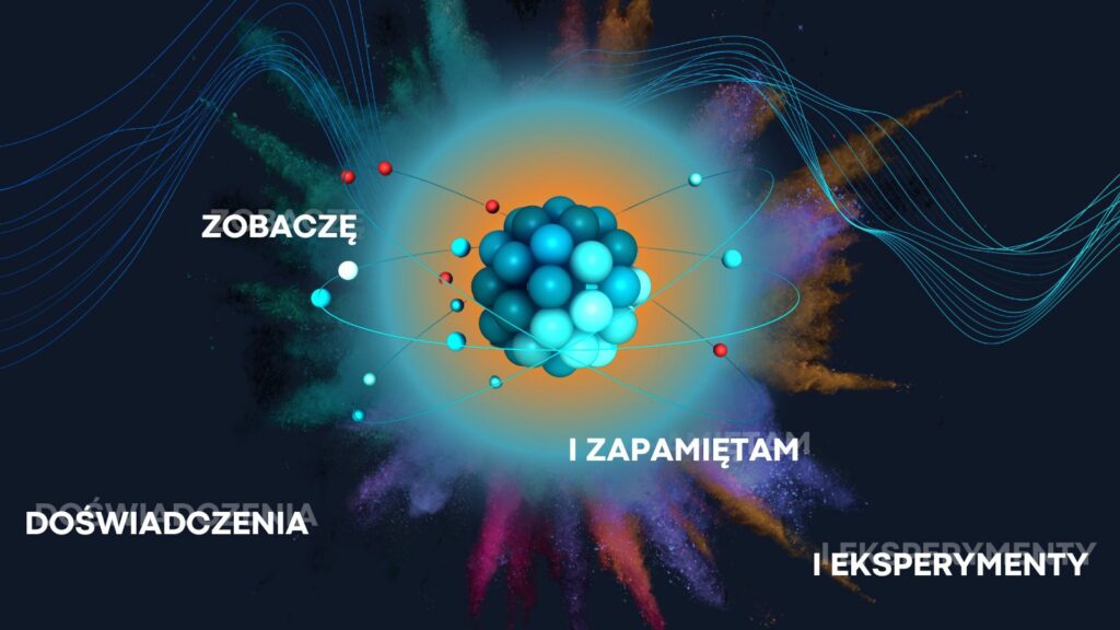 jądro atomu, fale radiowe