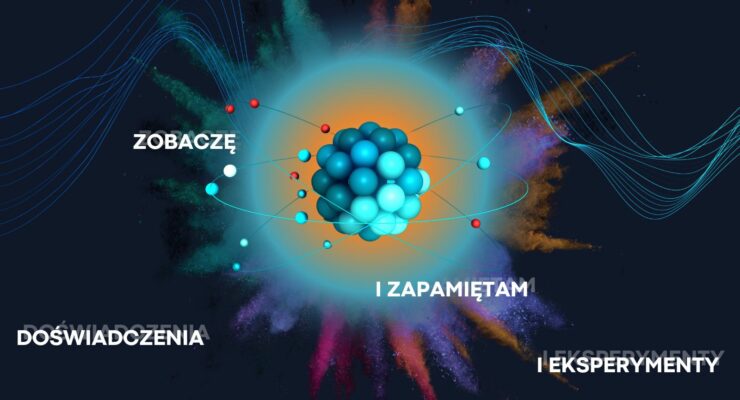 jądro atomu, fale radiowe