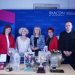 Od lewej R. Augustyn, M. Wojnarowska Grzebień, I. Zatorska Pleskacz, dr M. Dutka-Mucha, A. Wdowik, T. Dudek, G. Zajączkowski