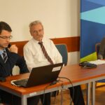 dr Łukasz Cieślik, dyrektor MCDN, Anna Samborska-Milewska, wicedyrektorMCDN