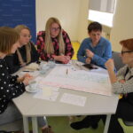 Uczestnicy spotkania w trakcie prac grupowych