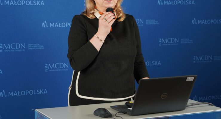 dr Małgorzata Dutka-Mucha, wicedyrektor MCDN ds. Ośrodka w Krakowie