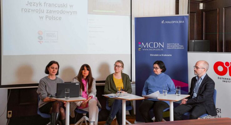 przedstawiciele Instytutu Francuskiego, Instytutu Austriackiego, Instytutu Cervantesa oraz Instytutu Goethego,