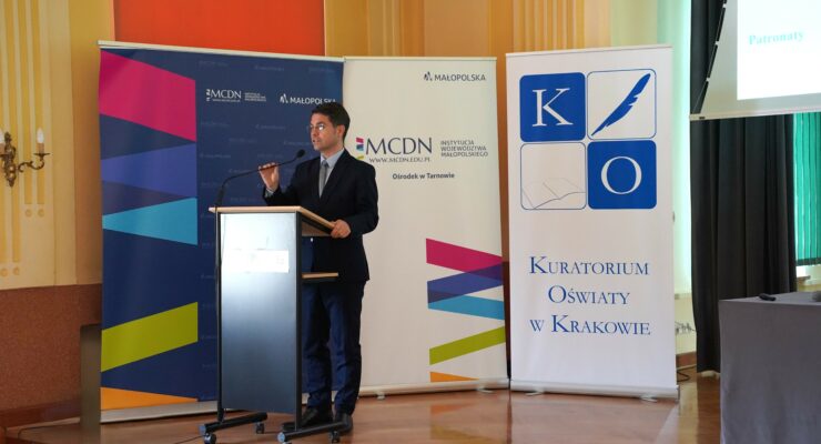 Dyrektor MCDN - dr Łukasz Cieślik