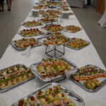 Catering przygotowany przez uczniów Zespołu Szkół Gastronomicznych nr 1 w Krakowie pod kierownictwem mgr inż. Małgorzaty Kosek-Ankus